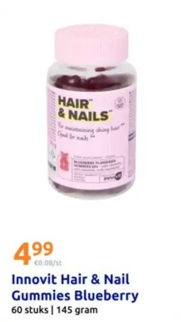 Hair & Nail Gummies Blueberry