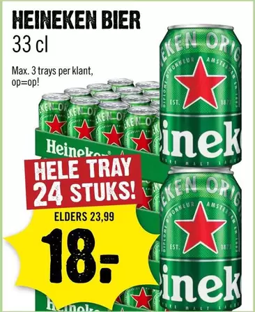 Heineken - BIER 33 cl