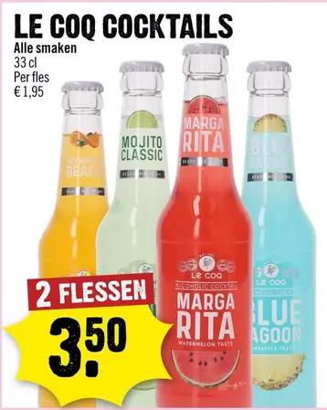 LE COQ COCKTAILS
