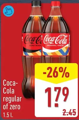 Coca-Cola -  Regular of Zero