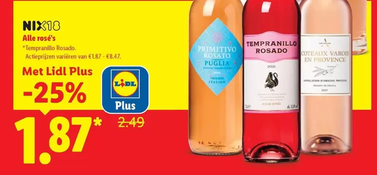 Puglia - Alle rosé's