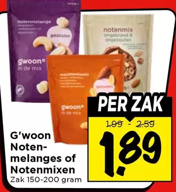 De - Notenmelanges of Notenmixen