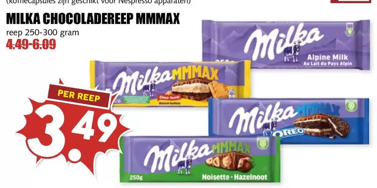 Milka - CHOCOLADEREep MMMAX