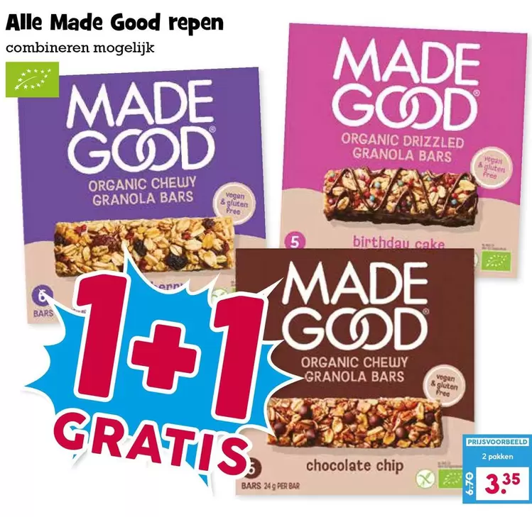 Made Good Organic Chewy Granola Bars