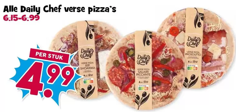 Chef - verse pizza's