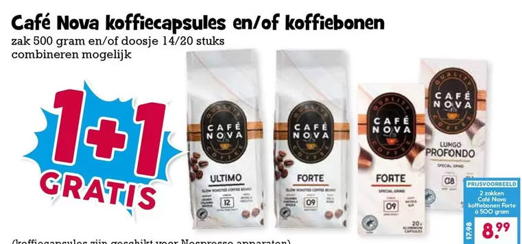 Nespresso - koffiecapsules en/of koffiebonen