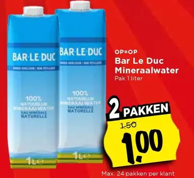 max - Mineraalwater