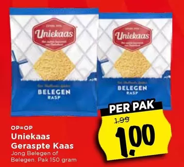 Geraspte Kaas Jong Belegen