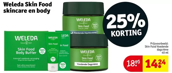 WE - Skin Food skincare en body