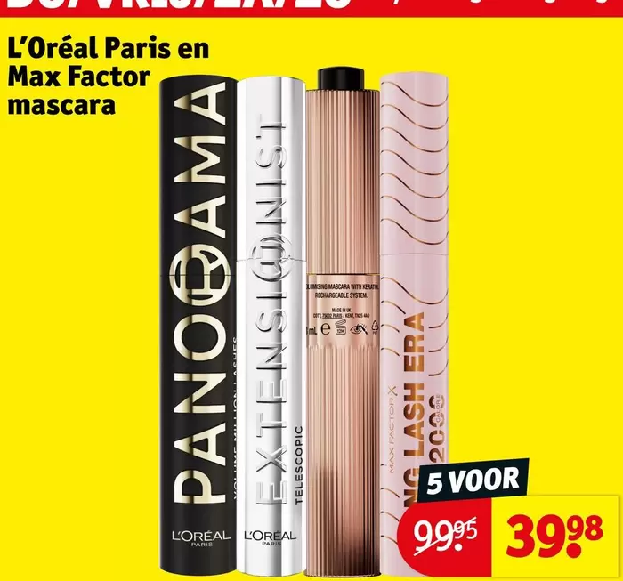 Paris - Max Factor mascara