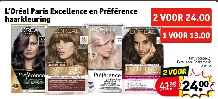 Paris - Excellence en Préférence haarkleuring