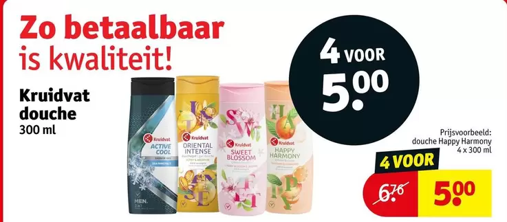 Happy - Kruidvat douche