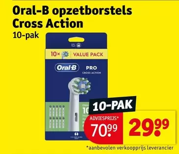 Oral-B - Opzetborstels Cross Action