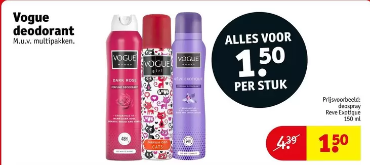 Vogue - Deodorant