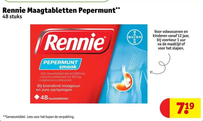 De - Maagtabletten Pepermunt