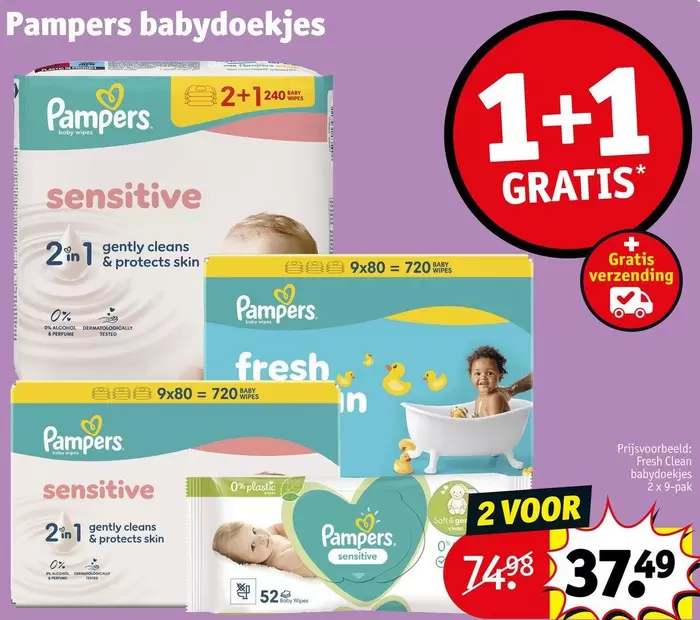 Pampers - Babydoekjes