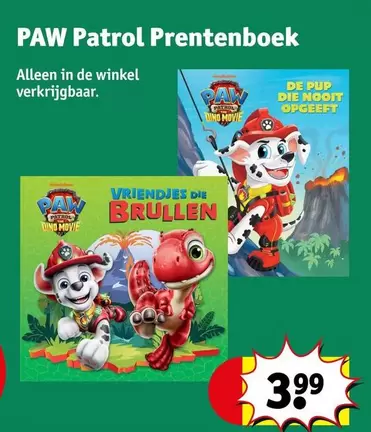 Paw Patrol - PAW Patrol Prentenboek