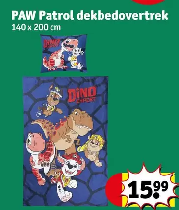 Paw Patrol - Dekbedovertrek