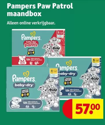 Pampers - Paw Patrol maandbox