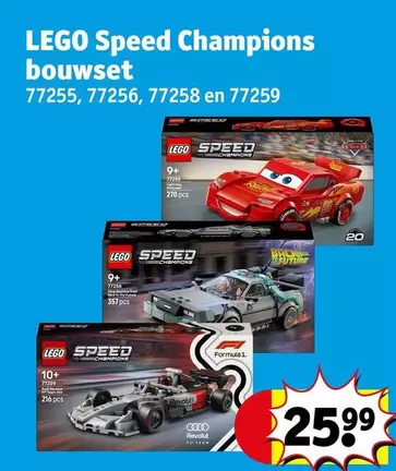 Lego - LEGO Speed Champions bou set 77255, 77256, 77258 en 77259