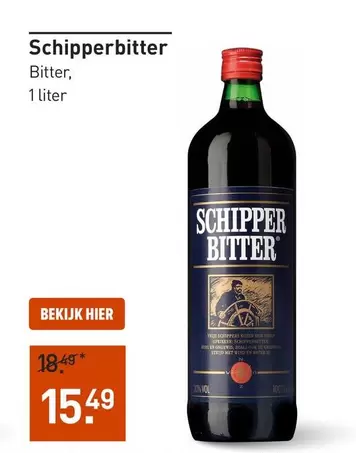 De - Schipperbitter Bitter