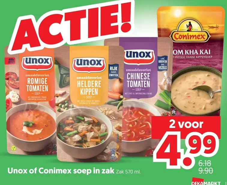 Soep in zak