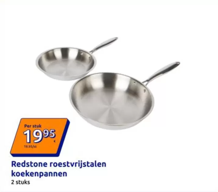 Roestvrijstalen koekenpannen