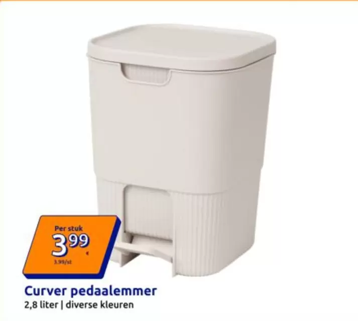 Curver pedaalemmer