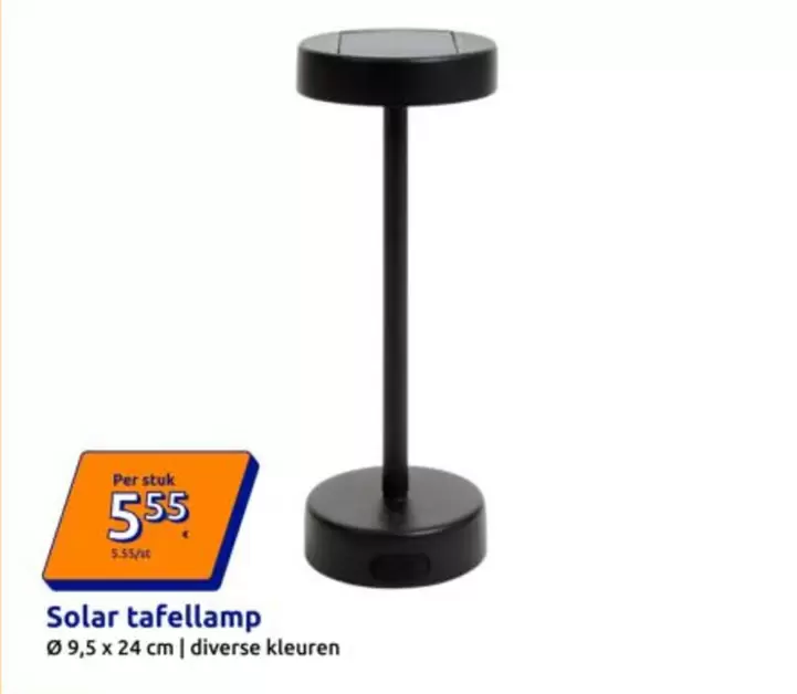 Solar - tafellamp
