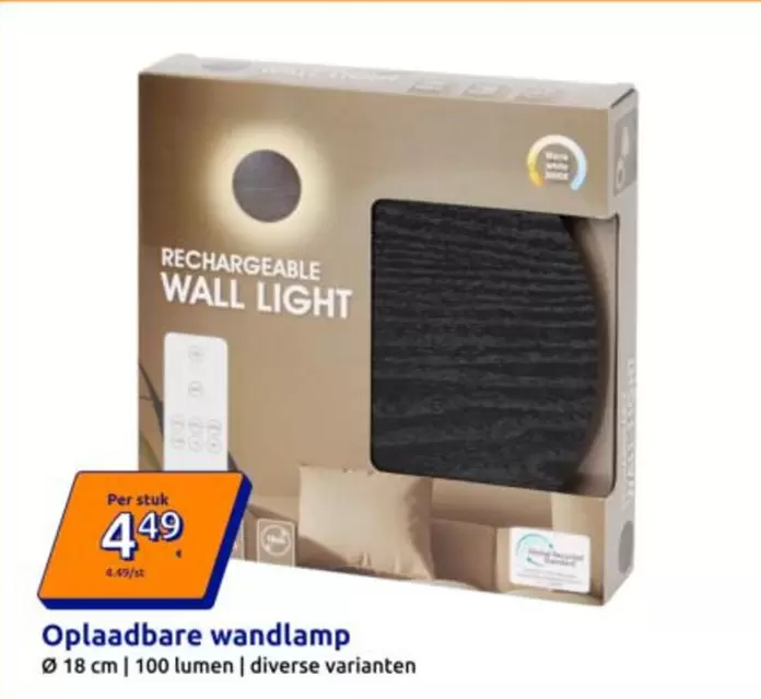 Rechargeable Wall Light