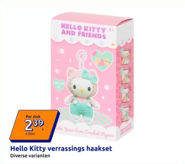 Hello Kitty -  verrassings haakset