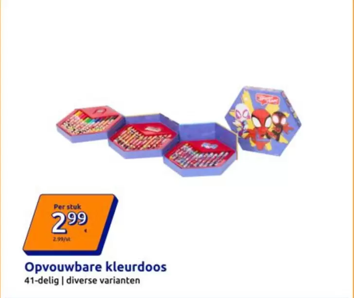 Opvouwbare kleurdoos