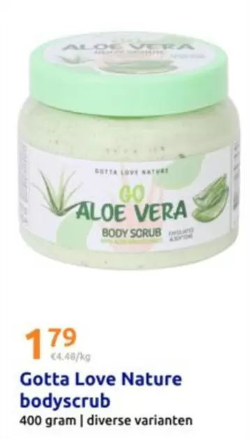 Love - Gotta Nature bodyscrub