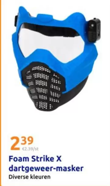 Foam Strike X dartgeweer-masker