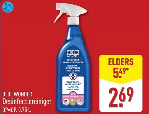 De - sinfectiereiniger