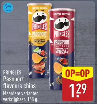 Pringles - Passport flavours chips
