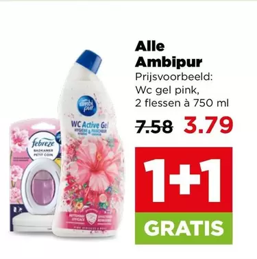Pink - Ambipur WC gel pink