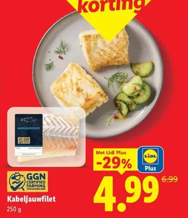 Kabeljauwfilet