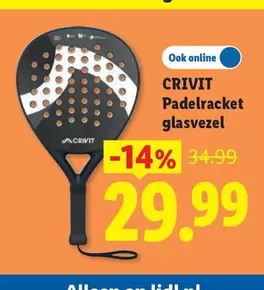 Padelracket glasvezel