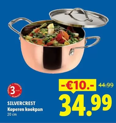 Koperen kookpan