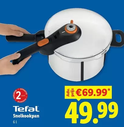 Tefal - Snelkookpan 6 l