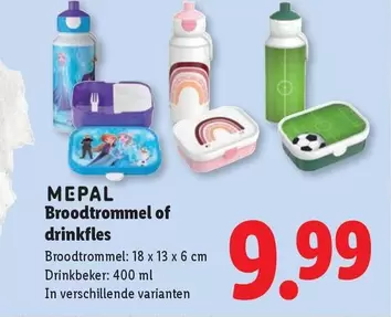 Broodtrommel of drinkfles