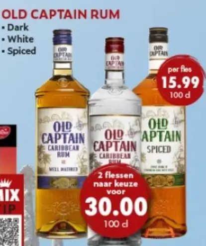 White - OLD CAPTAIN RUM