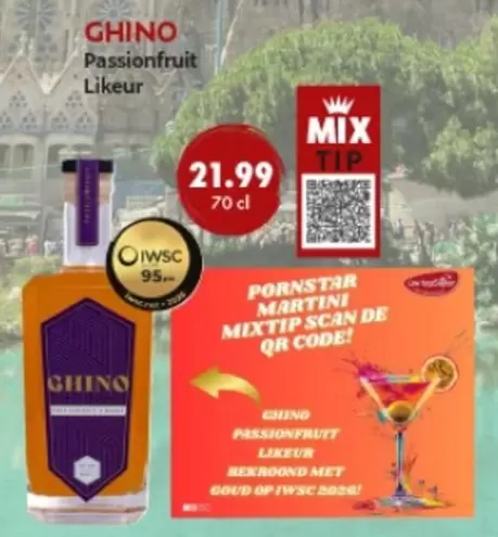 Mix - Passionfruit Liqueur