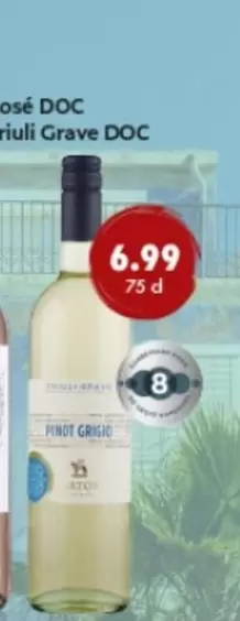 Pinot Grigio DOC Friuli Grave DOC