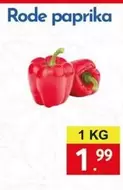 Rode paprika