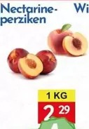 Nectarine-Pfirsiken