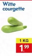 Witte courgette