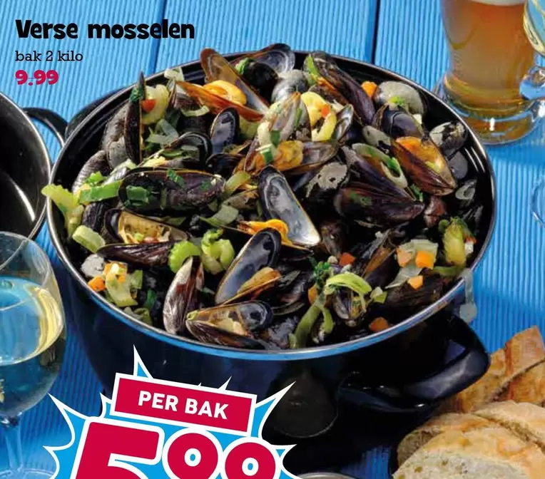 Verse mosselen