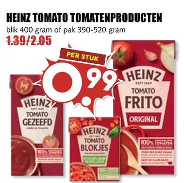 Heinz - TOMATO TOMATENPRODUCTEN